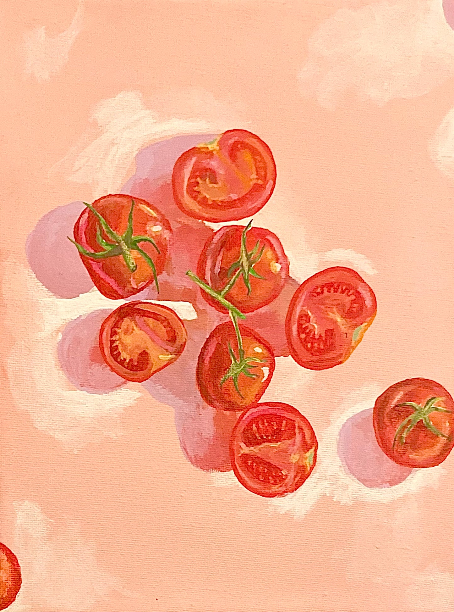 Pink Harvest Print