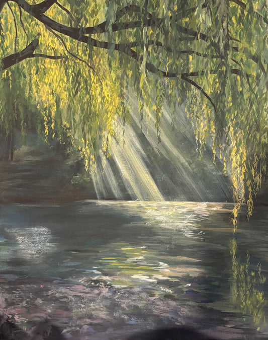 The Weeping Willow Print