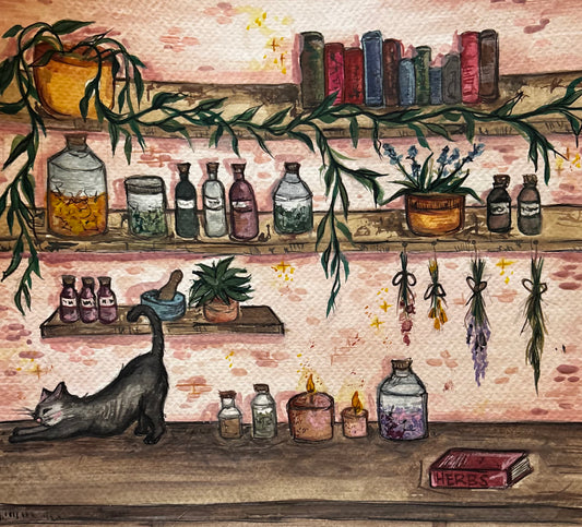 The Witches Nook Print