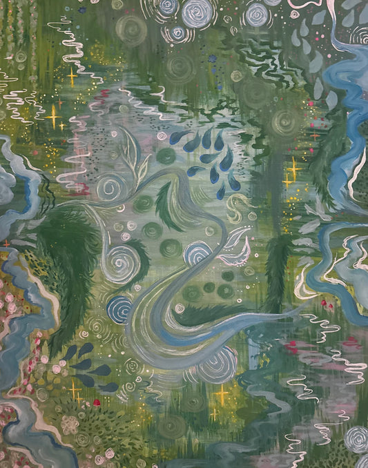 Babbling Brooke Print